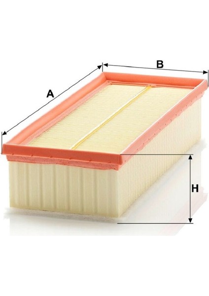 Mann Fılter Hava Filtresi Volkswagen Scirocco Iıı (137, 138) 1.4 Tsı 05.2008 - 11.2017 1390 Cm3 160 Hp fiyatları