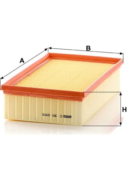 HAVA FİLTRESİ SKODA Octavia III Hatchback (5E3 NL3 NR3) 2.0 TSI 02.2017 - ... 1984 cm3 190 hp fiyatları
