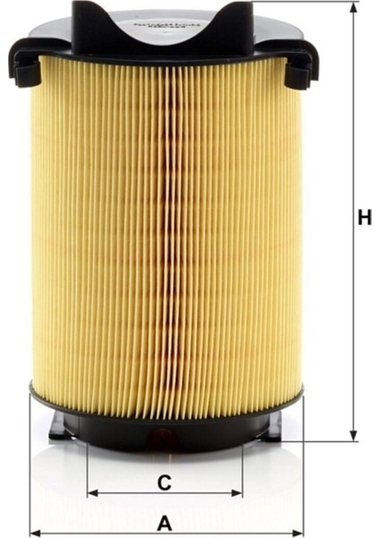 Hava Filtresi Audı A3 Convertible 1.4 Tfsı 02.2011 - 05.2013 1390 Cm3 125 Hp