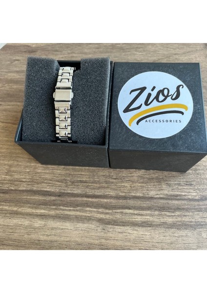 Kadın Lüks Gümüş Çelik Kordon Kol Saati – Zarafetin ve Şıklığın Incisi ZIOSKS1541 fiyatları