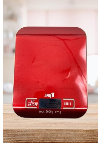 ® Tf 1002 Hassas Ölçümlü Maksimum 5 kg Kapasiteli LED Ekran Platin Dijital Mutfak Tartısı