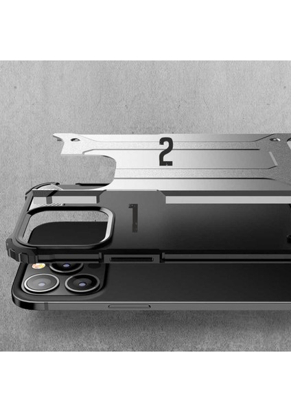 Xiaomi Redmi Note 10 Pro Uyumlu Kılıf Tank Full Koruma Antişok - Dişi Iskelet