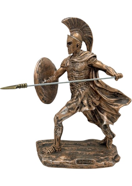 Akhilleus Biblo 19 cm Mitolojik Kahraman Heykel Dekor Hediyelik Eşya indirimleri