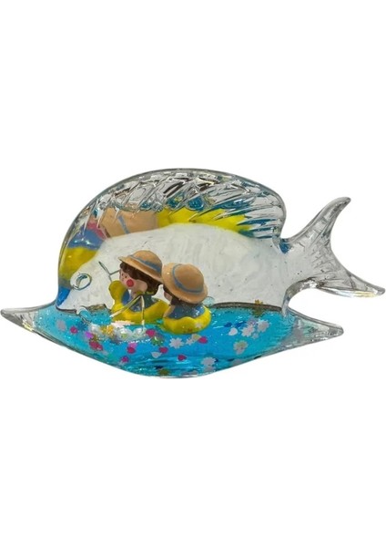 Pembe Renkli Akvaryum Modelli Batmayan Sirin Figürlü indirimleri