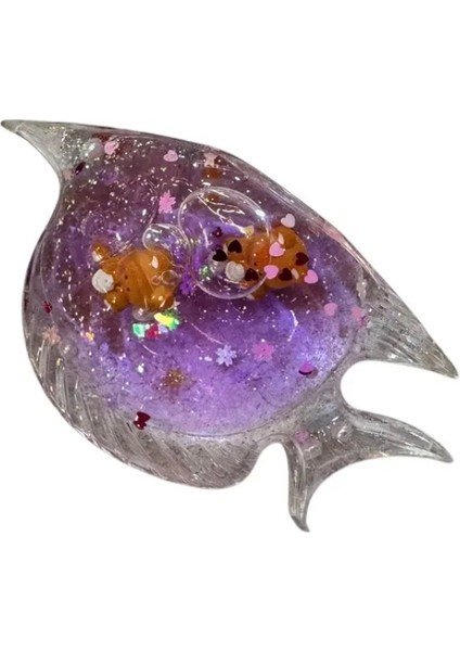 Pembe Renkli Akvaryum Modelli Batmayan Sirin Figürlü indirimleri