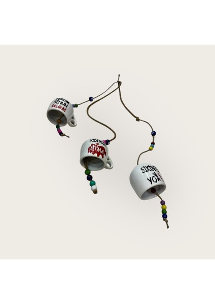 3"lü Karışık Yazılar Trabzon Şiveli Duvar Dekorasyon Ürünü