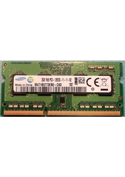 CK0 2 GB 1600MHZ Ddr3 204PIN Notebook Bellek M471B5773EB0