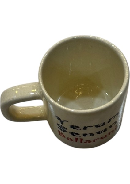 Yerum Senin Ballaruni Yazılı Espresso Bardak Uzun Ömürlü Kullanım İçin Elde Yıkamanızı Öneririz. modelleri