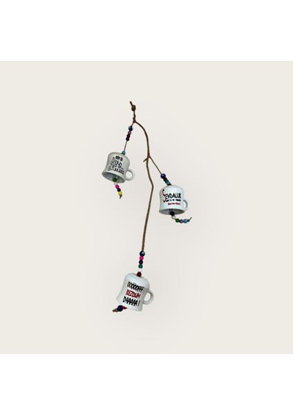 3"lü Karışık Yazılar Trabzon Şiveli Duvar Dekorasyon Ürünü