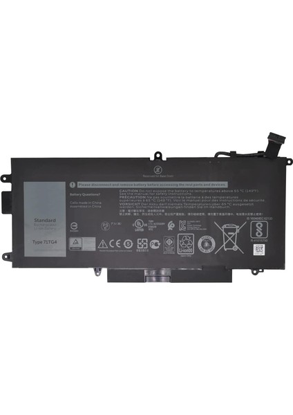 Dell Latitude 7389 2-In-1 Uyumlu Batarya Pil