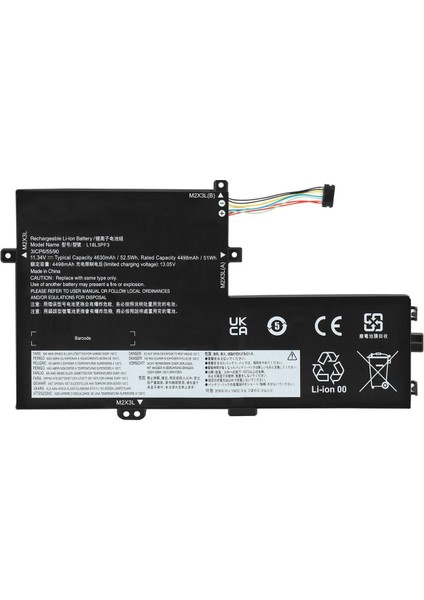 Lenovo Ideapad C340-15IML Model 81TL Uyumlu Batarya Pil