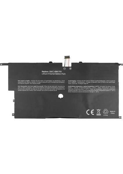 SB10F46440 00HW002 Thinkpad X1 Carbon TP00061B Uyumlu Batarya Pil