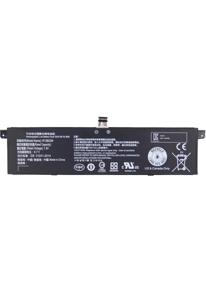 Xiaomi Mi Air 13.3-Inch (A37511DS/FX) Uyumlu Batarya Pil