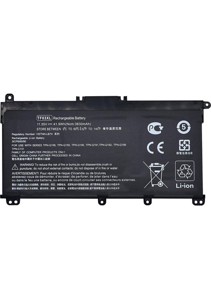 Hp Pavilion 15-CC006NT, 15-CC007NT, 15-CC008NT Laptop Uyumlu Pil