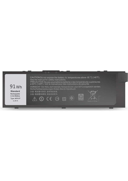 Dell Precision 7510 Uyumlu Batarya Pil