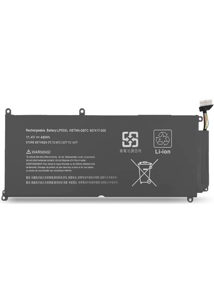 Hp Envy 15-AH000, 15-AH100, 15-AH100 Touch Uyumlu Batarya Pil