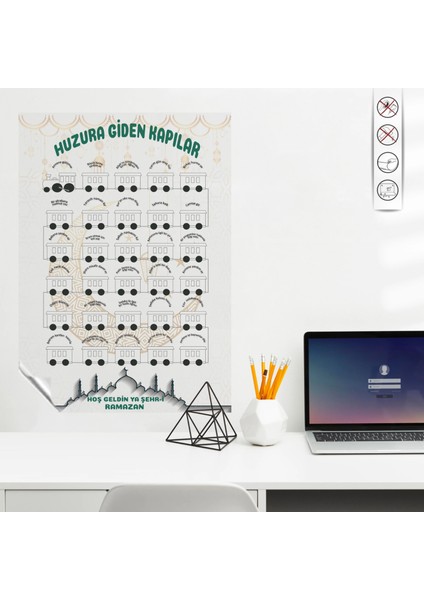 Statik Kağıt Huzur Treni 50 cm x 70 cm 11