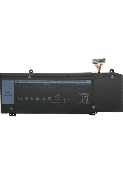 Dell Alienware M17 (2019) Uyumlu Batarya Pil 4 Cell Model-1