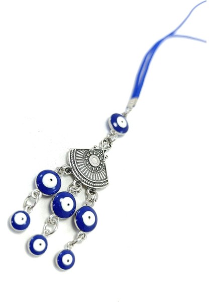 Otantik Dikiz Ayna Süsü, Lacivert Nazar Boncuklu El Yapımı Geleneksel Motif Yeni Araba Hediyesi modelleri