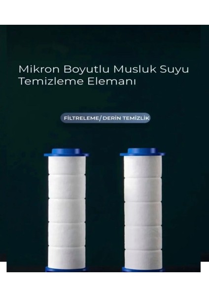 Masaj Özellikli Su Tasarruflu Kireç Önleyici Duş Başlığı