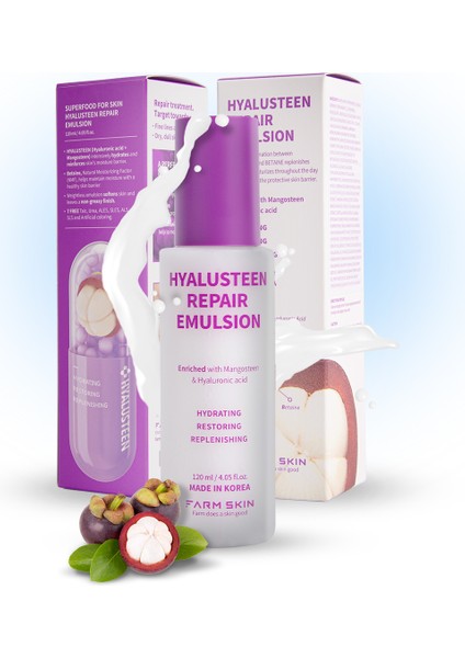 Hyalusteen Repair Emulsion Cilt Nemlendirici Onarıcı Ve Yenileyici Emülsiyon Krem Kore 120ml fiyatları