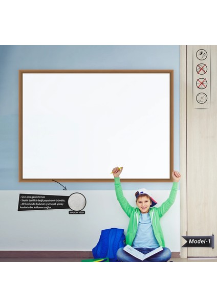 Yapışlı Renkli Profesyonel Tahta ( Model -1) 50 cm x 70 cm 11