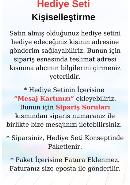 OrjinalHediyeler Sevgiliye Anlamlı Hediye, Mavi Zirkon Taşlı Melek Kanatlı Yusufcuk Kolye ve Çiçek Buketi