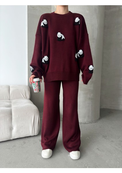 Panda Desenli Alt Üst Triko Takım fırsatları