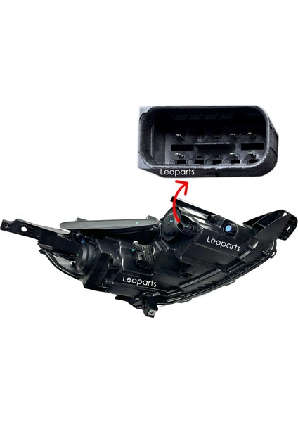 Peugeot 2008 Far Lambası 2013-2016 9815403080 fiyatları