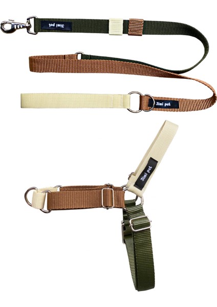 Retro Easy Walk Çekiştirme Önleyici Tasma Seti