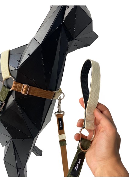 Retro Easy Walk Çekiştirme Önleyici Tasma Seti