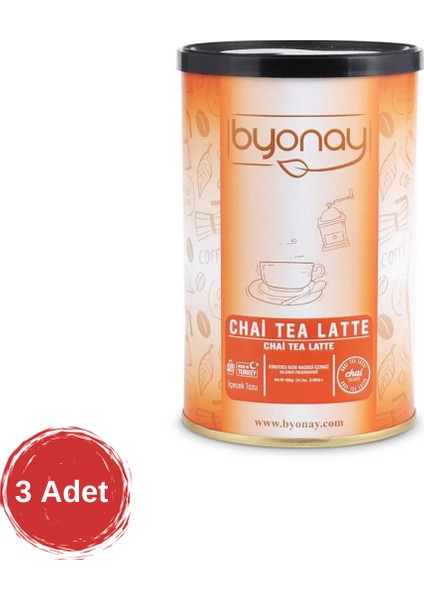 Chai Tea Latte Içecek Tozu 400 gr TENEKEX3ADET
