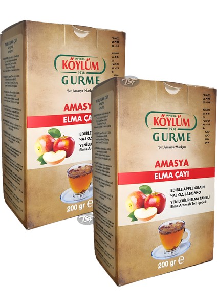 Doğal Amasya Elma Çayı 200 gr - 2 Adet