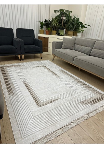 dijital Baskı Yıkanabilir Kaymaz Taban Halı Ince Yazlık Dekoratif Salon ve Oturma Odası Halısı