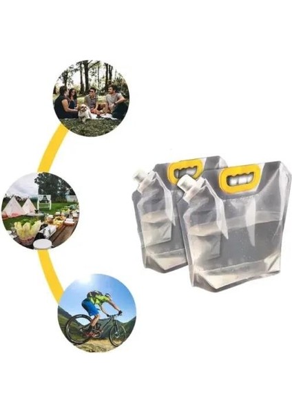 Plastik Içecek Çantası 2 Litre