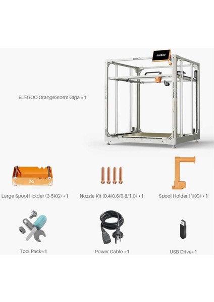 Orangestorm Giga 3D Yazıcı