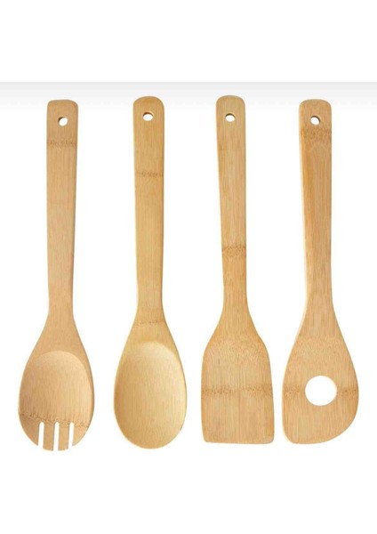 4 Adet Bambu Servis
