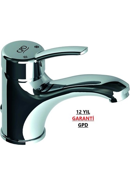 Primula Aç / Kapa Lavabo Bataryası (12 Yıl Güvence) MLB175 - Wash Basin Armature