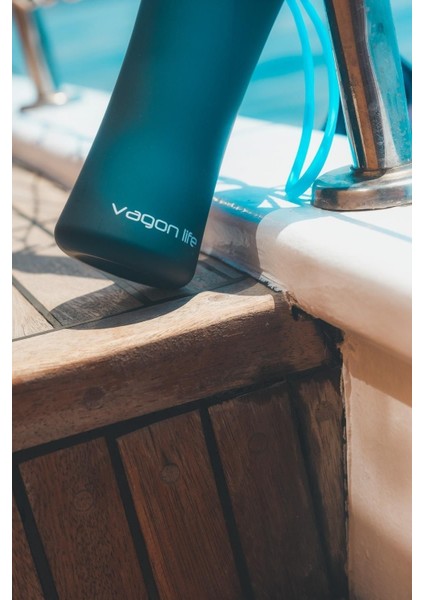 550 ml Tritan Silikon Taşıma Askılı Su Matarası
