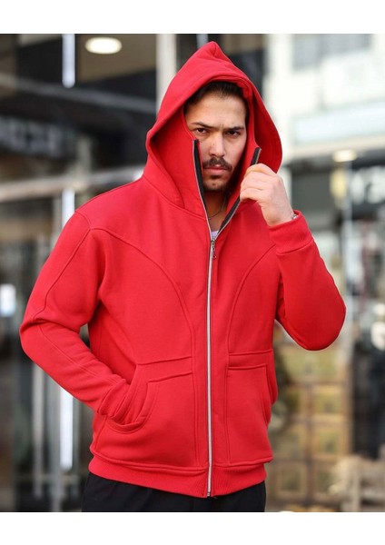 Yeni Sezon Unisex Ninja Ceket - Kapüşonlu, Maske Detaylı, Spor Ceket fiyatları
