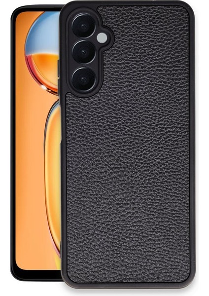 Samsung Galaxy S24 Fe Kılıf Deri Görünüm Silikon Kapak Azn-Aras