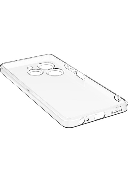 Tecno Spark 10 Pro Kılıf Şeffaf Esnek Silikon Kılıf Zr-Süper