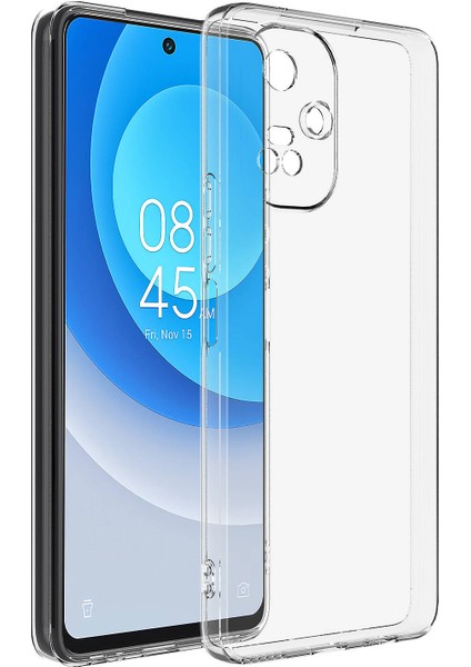 Tecno Camon 19 Pro Kılıf Şeffaf Esnek Silikon Kılıf Zr-Süper