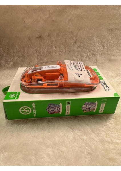 Şık Transparan Tasarımlı Multimod Mouse | Bluetooth / Kablosuz ve Şarj Edilebilir 2400 Dpi fırsatları