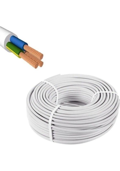 3x2.5 Kablo Ttr Tam Bakır (Ölçü Seçenekli) fiyatları