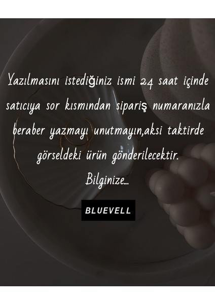 925 Ayar Gümüş Isim Kolye