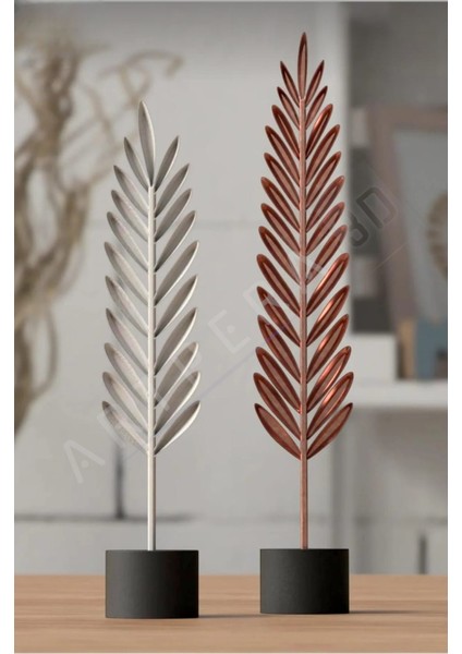 Dekoratif Modern Tüy Yaprak Takımı