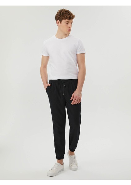 Regular Fit Siyah Erkek Pantolon LF2029015