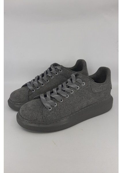 Süet Gri Erkek Casual Ayakkabı 094
