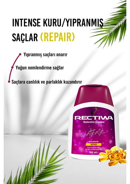 İntense Yıpranmış Ve Kuru Şampuan 300 ml